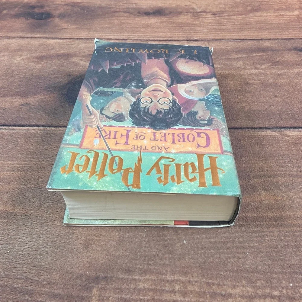 Scholastic Harry Potter Goblet of Fire Hardcover OS Multi Good First Edition